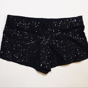 Sequin Mini Shorts
